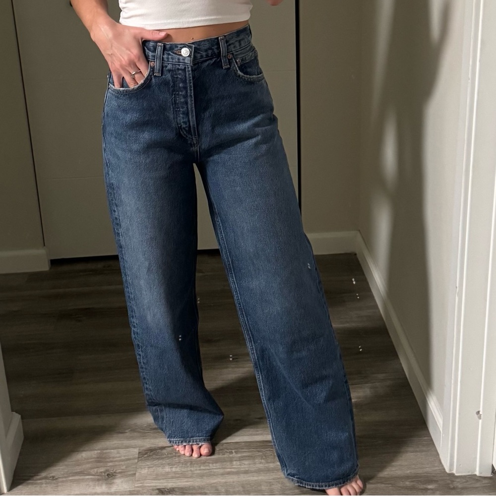 AGOLDE low slung baggy jeans